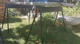 image client 1 Paire de Tréteaux Pliables Gymax YO65585FR