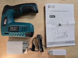 image client 1 Agrafeuse Neu Master Électrique 2 en 1 4V