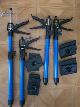 image client 1 Étais Télescopiques Tectake Lot de 4 Etais No.402613