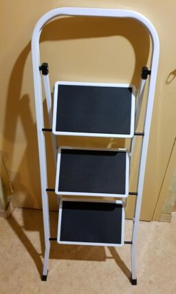 image client 10 Escabeau Pliant 5 Five Simply Smart Escabeau-Marche Pied 3 Niveaux