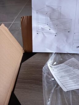 image client 10 Marchepied LIANTRAL 2 Niveaux Acier et Bois