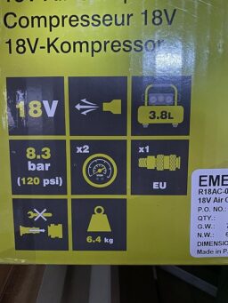 image client 10 Compresseur D’air sans fil Ryobi R18ac 0