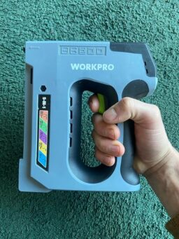 image client 10 Agrafeuse Electrique Workpro sans fil 3,6V Multifonction