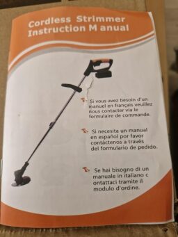 image client 2 Débroussailleuse Électrique Knutat Coupe Bordure sans fil avec Batterie