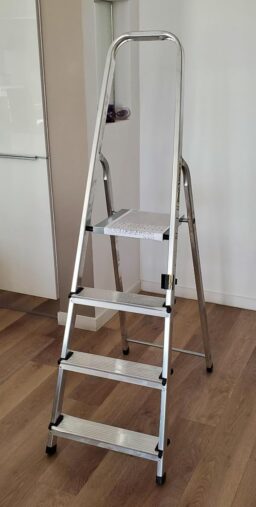 image client 2 Escabeau Multifonctionnel DRABEST 8 Marches Aluminium