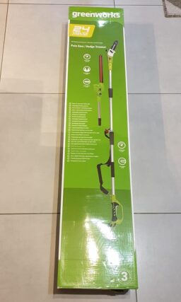 image client 2 Élagueuse et Taille Haie sur Perche 2 en 1 Greenworks G24PSHK2