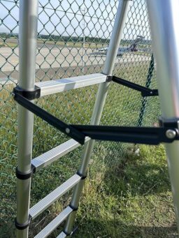 image client 2 Échelle Aluminium Lospitch Télescopique Pliable