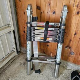 image client 2 Echelle Télescopique Escamotable Lucn Pliable 3.8M