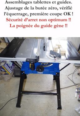 image client 2 Scie Circulaire de Table Scheppach HS110
