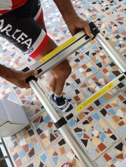 image client 2 Échelle Télescopique Tubiaz 5M Alu Escabeau