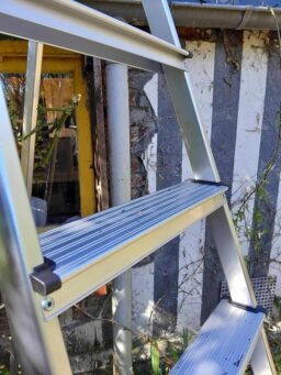 image client 3 Escabeau Amig Échelle Pliable 7 Marches Aluminium