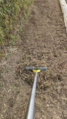 image client 3 Râteau à Gazon Baraystus à Paille Longue Poignée Réglable