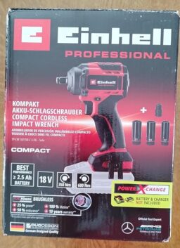 image client 3 Boulonneuse sans fil Einhell TP CW 18-350 C Li BL Solo Professional