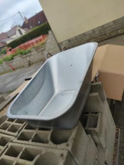image client 3 Brouette de Chantier et Jardin Schulz Tech Bac Galvanisé 250kg-100L