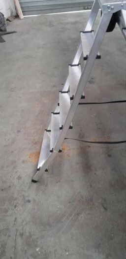 image client 3 Escabeau Ménager DRABEST 4 Marches Double Face