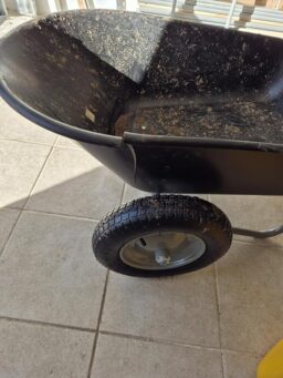 image client 3 Chariot Jardin GYMAX Brouette de 2 Roues 140L