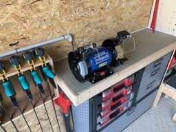 image client 3 Touret Mixte À Meuler et Brosse Scheppach SM200LB