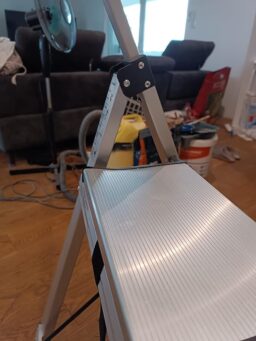 image client 3 Échelle Pliante XinSunho Escabeau 5 Marches Aluminium