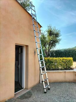 image client 4 Echelle Télescopique Escamotable Lucn Pliable 3.8M