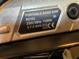 image client 5 Scie À Ruban Métallique Anbull Metal Power LED 1100W