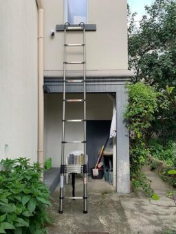 image client 5 Échelle Télescopique Pliante Autofather 5m avec Crochets