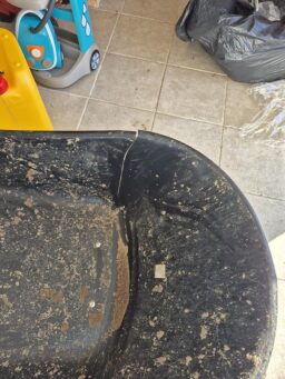 image client 5 Brouette de Jardin GYMAX de 2 Roues 140L