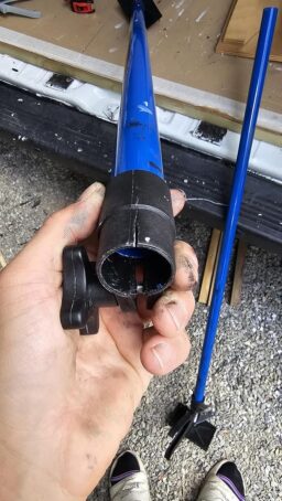 image client 6 Étais Télescopiques Réglables Deuba Set de 2 de Porte-Soutien