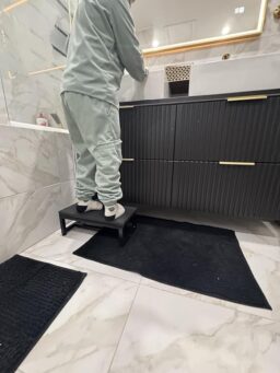 image client 6 Marchepied Solide HFHOME HDPE Réglable