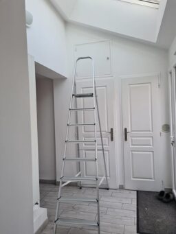 image client 7 Escabeau Amig Échelle Pliable 7 Marches Aluminium