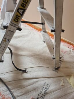 image client 7 Escabeau Ménager DRABEST 4 Marches Double Face