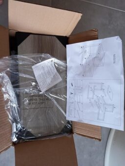 image client 8 Marchepied LIANTRAL 2 Niveaux Acier et Bois