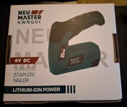 image client 8 Agrafeuse Neu Master Électrique 2 en 1 4V