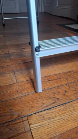 image client 9 Escabeau Amig Échelle Pliable 7 Marches Aluminium