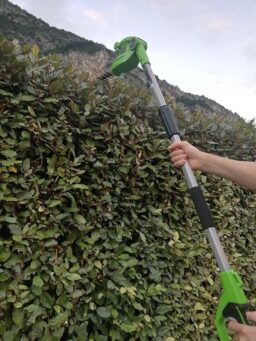 image client 9 Élagueuse et Taille Haie sur Perche 2 en 1 Greenworks G24PSHK2