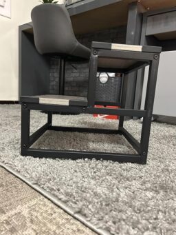 image client 9 Marchepied LIANTRAL 2 Niveaux Acier et Bois