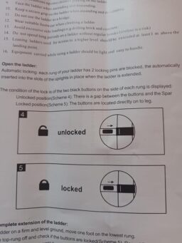 image client 9 Echelle Télescopique Escamotable Lucn Pliable 3.8M