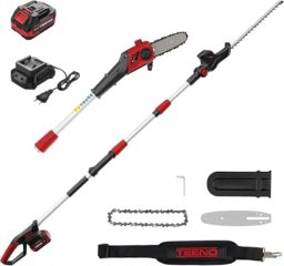 Image du fabricant 1 du 2-en-1 Élagueur Taille Haie TEENO