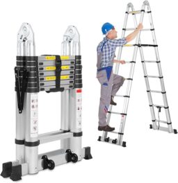Image du fabricant 1 du Jiubiaz Échelle télescopique 5m
