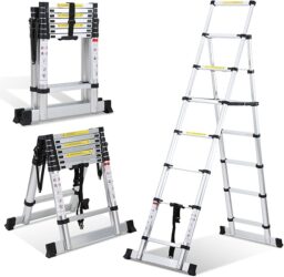 Image du fabricant 1 du Lospitch Échelle télescopique aluminium
