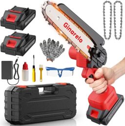 Image du fabricant 1 du Mini tronçonneuse à batterie 800W