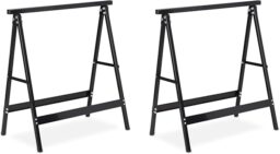 Image du fabricant 1 du Relaxdays tréteau acier noir