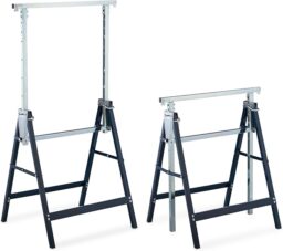 Image du fabricant 1 du Relaxdays Tréteaux pliables bleus