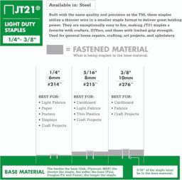 Image du fabricant 10 du Arrow ET501F Agrafeuse électrique