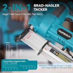 Image du fabricant 2 du Yofidra Agrafeuse Électrique Sans Fil