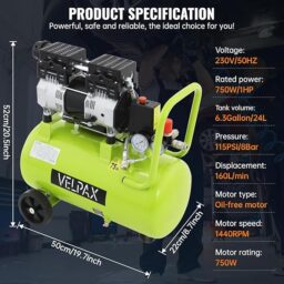 Image du fabricant 2 du 24L Compresseur à air silencieux