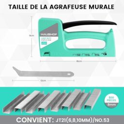 Image du fabricant 2 du Agrafeuse Murale HAUSHOF verte