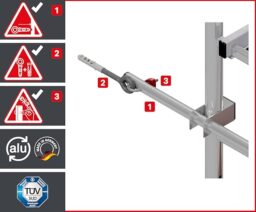 Image du fabricant 2 du ALTEC Rollfix® 2.0 échafaudage aluminium