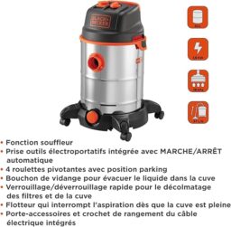 Image du fabricant 2 du Aspirateur BXVC30XTDE BLACK+DECKER