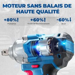 Image du fabricant 2 du Clé à chocs Dong Cheng 20V