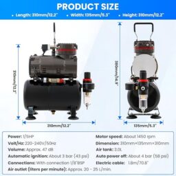Image du fabricant 2 du Compresseur Aérographe Professionnel